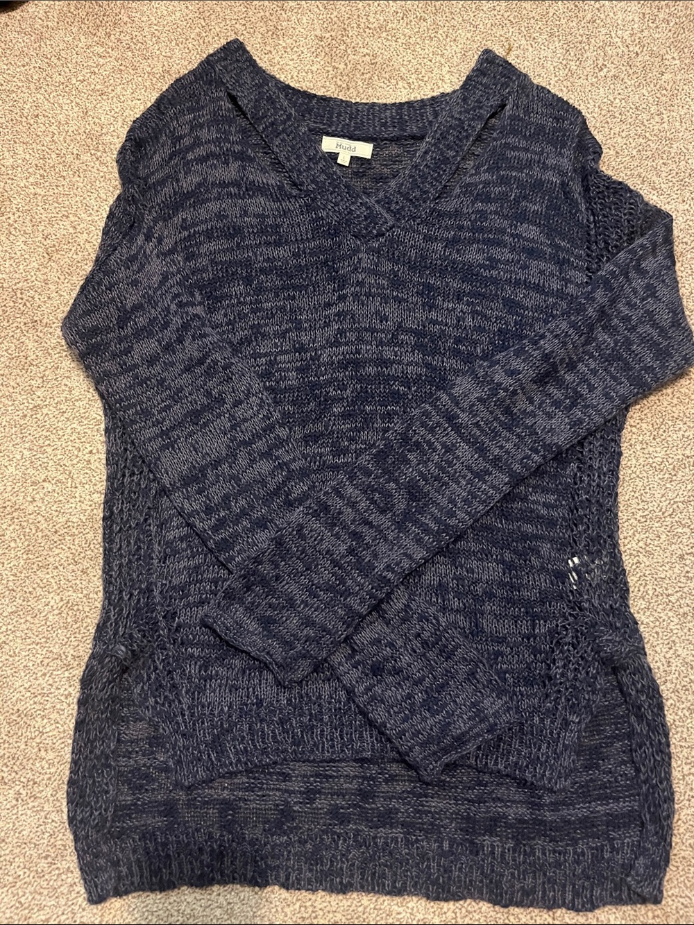 V-neck sweater